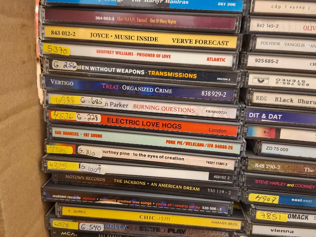Billede 1 - 100 blandede cd'er 