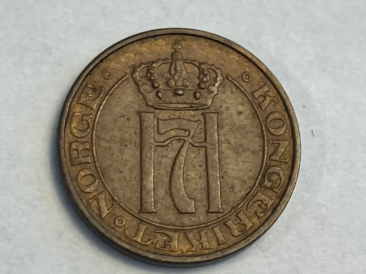 Billede 2 - 1 Øre 1936 Norge