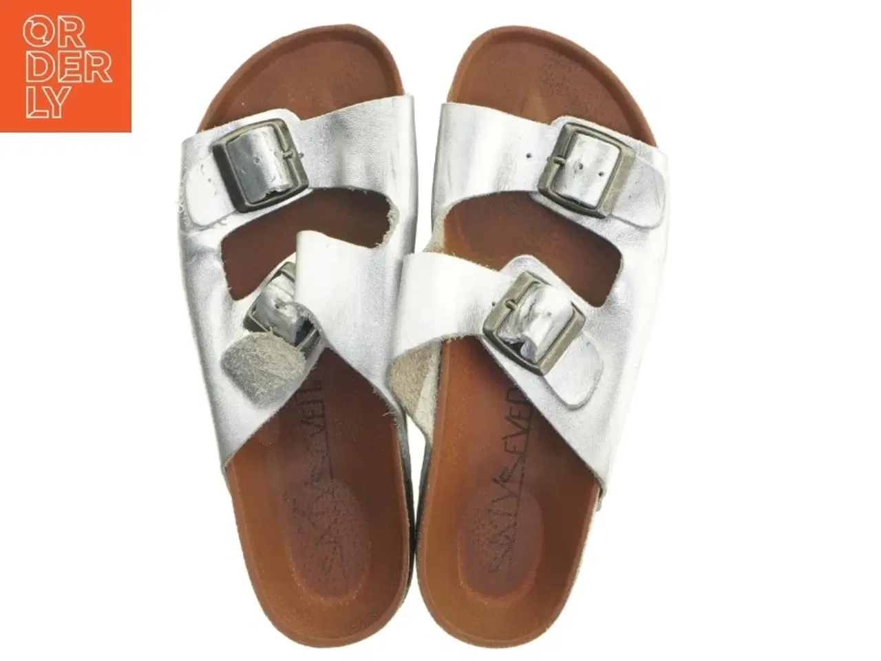 Billede 5 - Sølvfarvede sandaler med platform fra Sixty Seven (str. Længde, 24,5 cm)