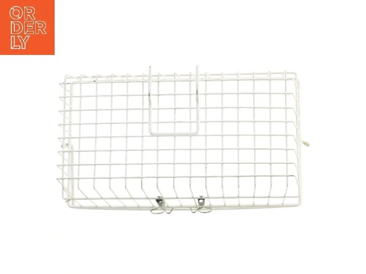 Billede 3 - Metal cykelkurv (str. 45,5x26x17 cm)