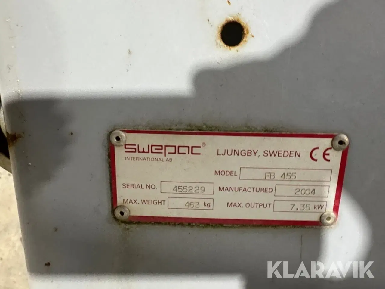 Billede 12 - Pladevibrator Swepac FB455 2 styk