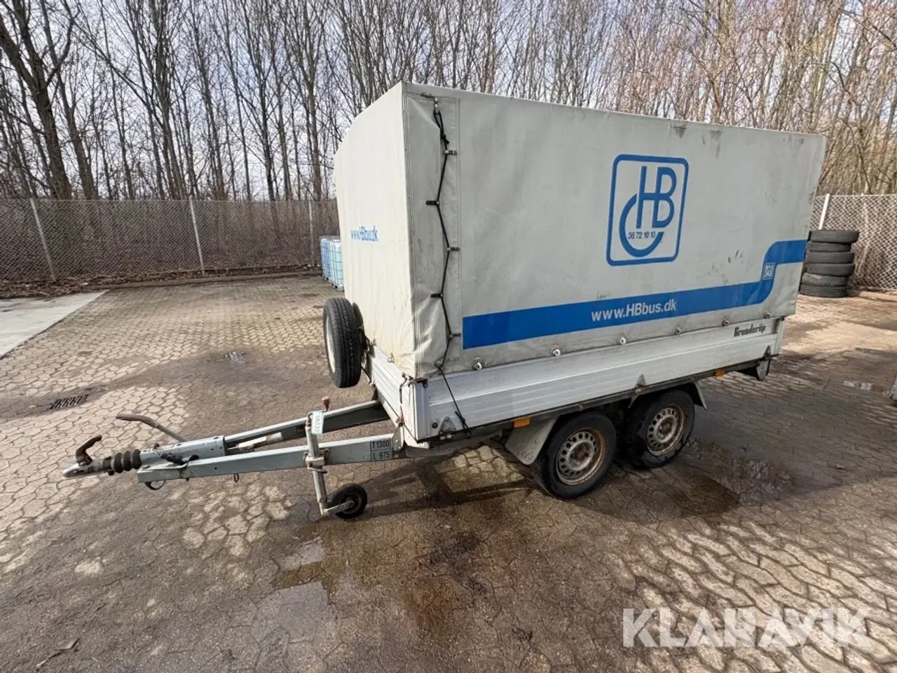 Billede 2 - Lukket trailer Brenderup