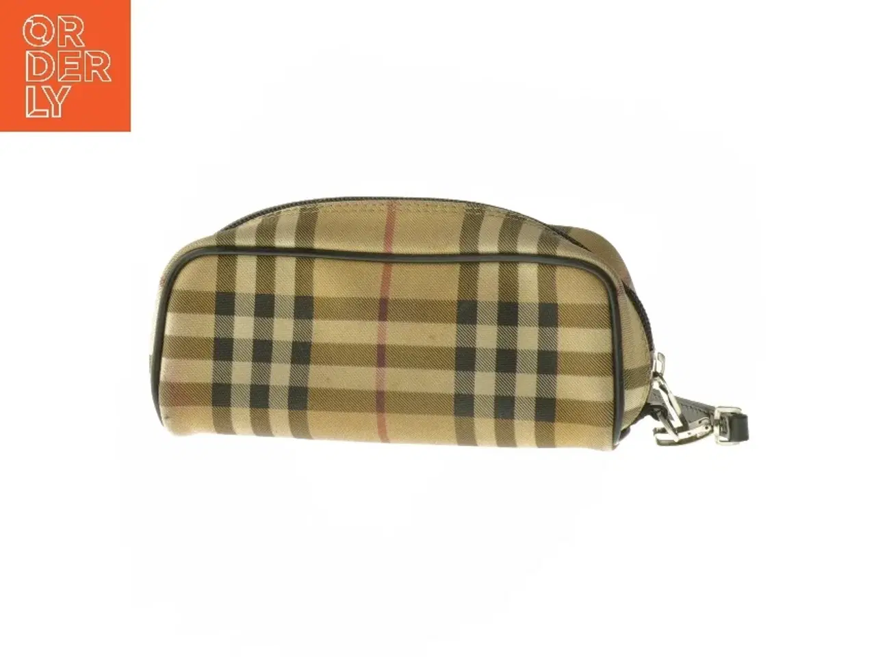 Billede 5 - Kosmetiktaske med tern fra Burberry (str. 6,5x18,5x6 cm)