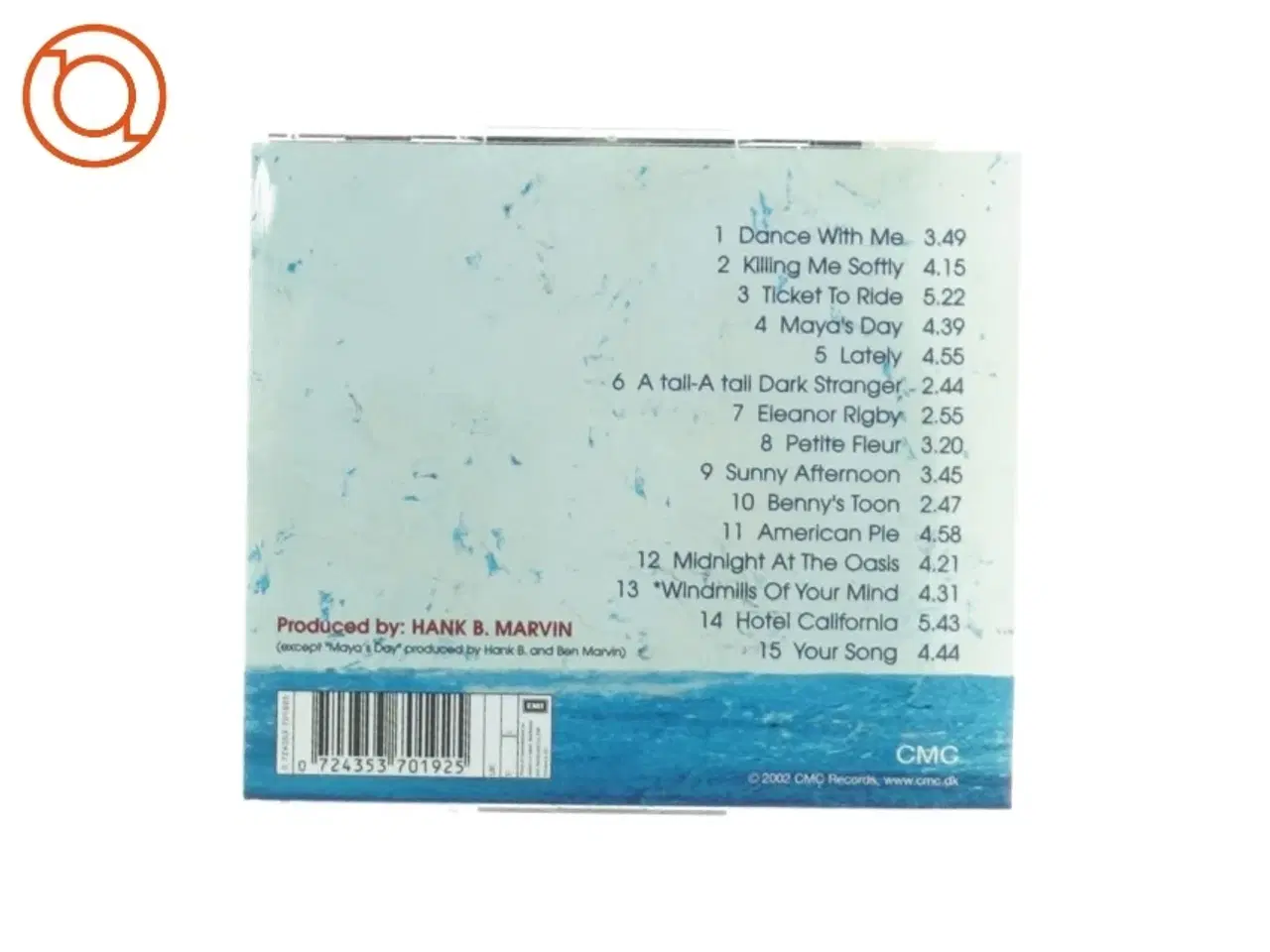 Billede 2 - Hank Marvin - Guitar Player CD fra CMC Records