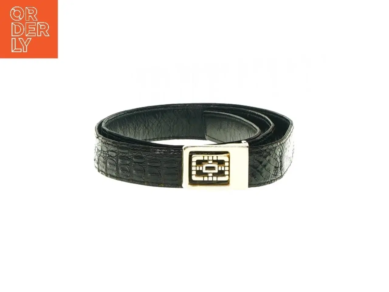 Billede 1 - Læder bælte (str. 85/95)