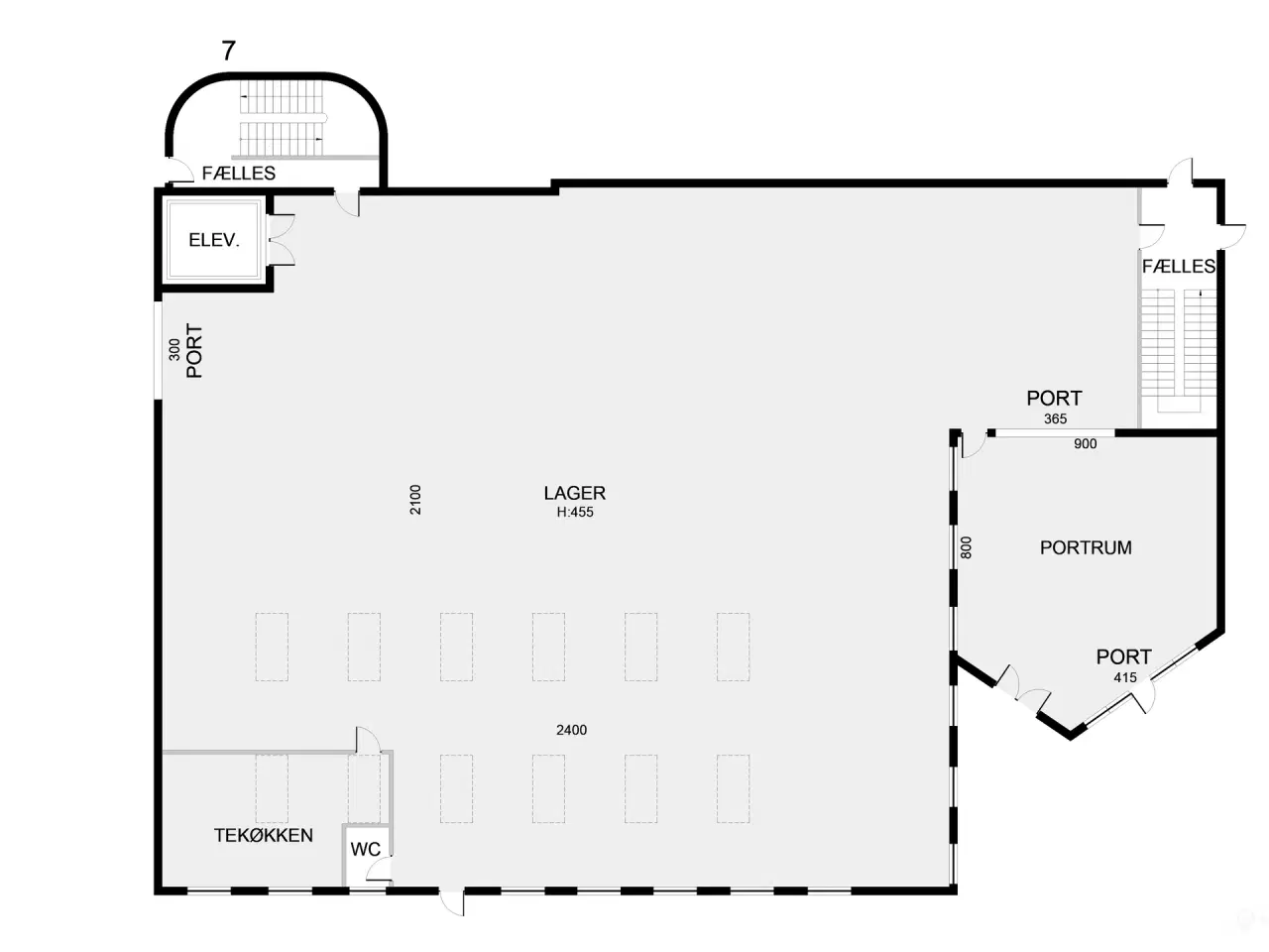 Billede 9 - Stor kontor og lagerejendom med ledige lejemål i varierende størrelser som gør det muligt at finde et lejemål efter behov