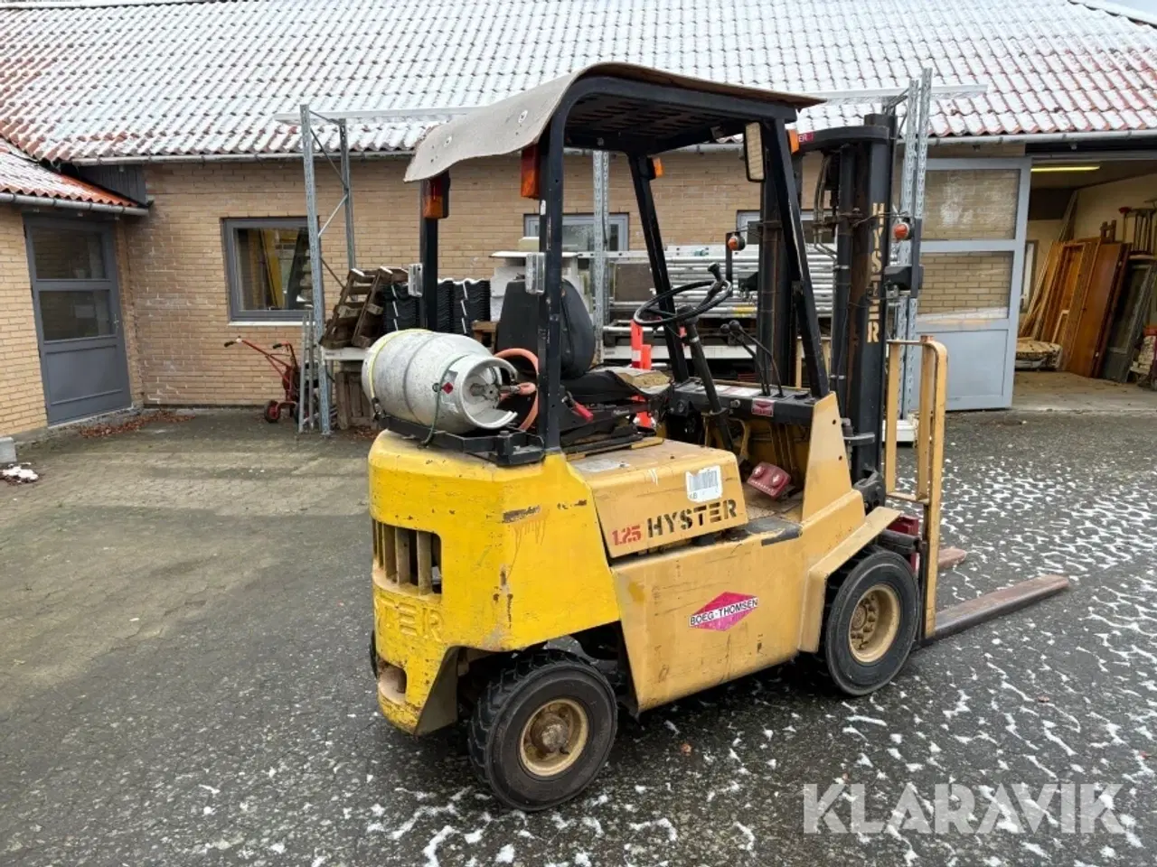 Billede 4 - Gas truck med sideskifte Hyster HL25 XL