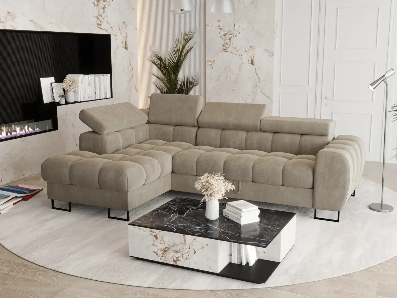 Billede 1 - ASPER MINI HJØRNESOFA 260x170 CM