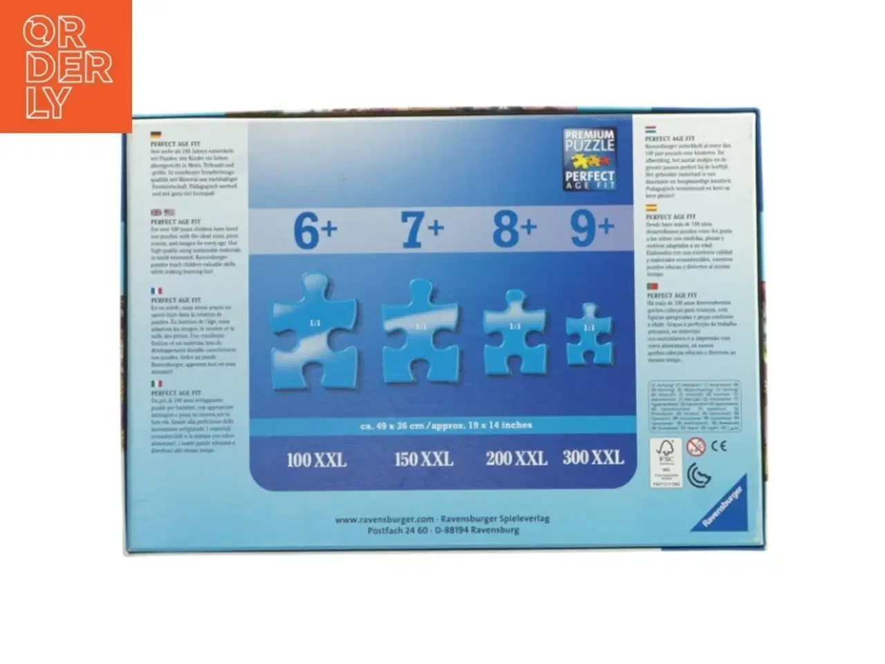 Billede 3 - Ravensburger puslespil 150 brikker fra Ravensburger (str. 150 brikker)