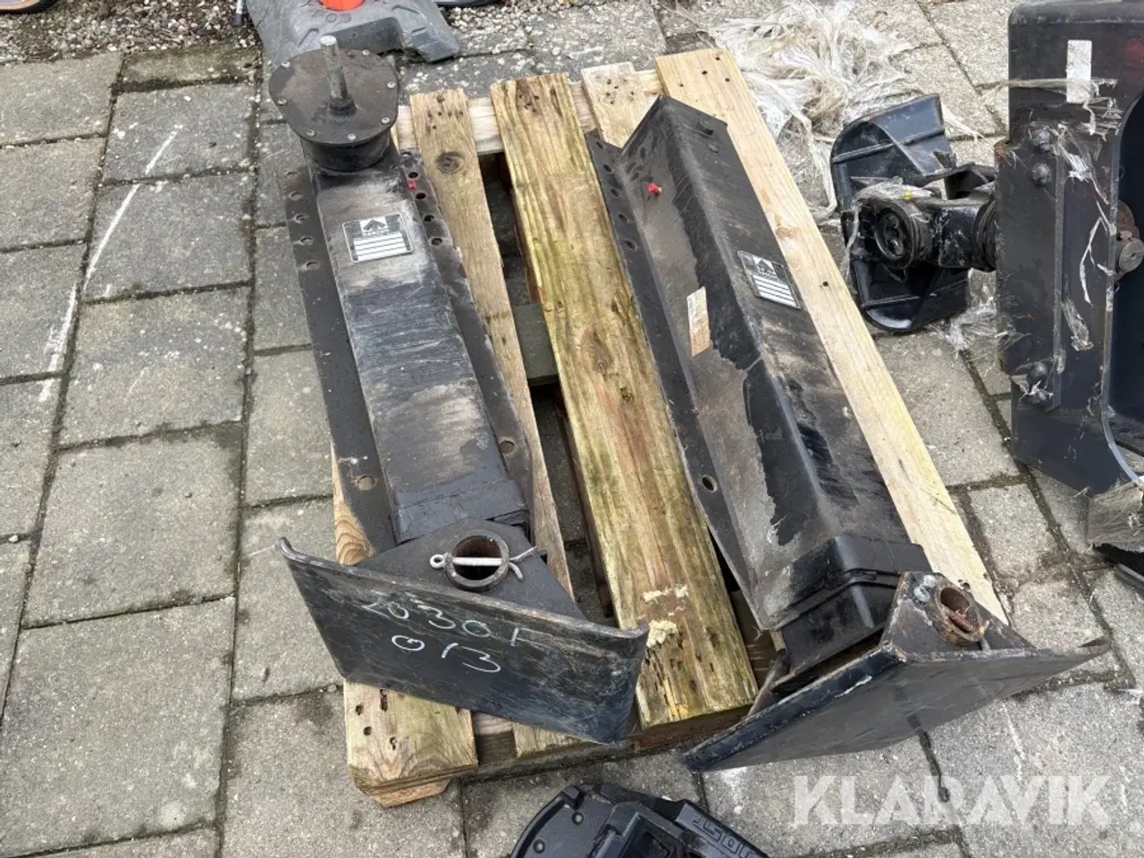 Billede 5 - Støtteben JOST Haacon B0603 2030 F 013 G RO 40CH-150 samlet lot