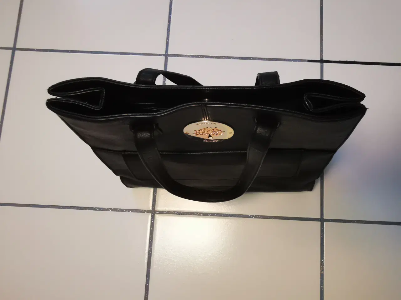 Billede 3 - Elegant sort dametaske 