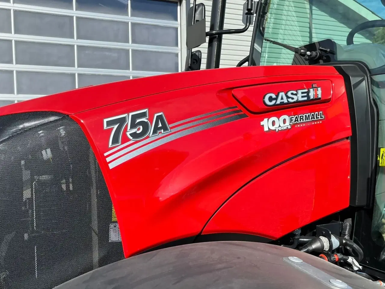 Billede 11 - Case IH Farmall 75 A Med Quicke frontlæsser med Euroskifte, 3die funktion og dæmper, samt og brede hjul.