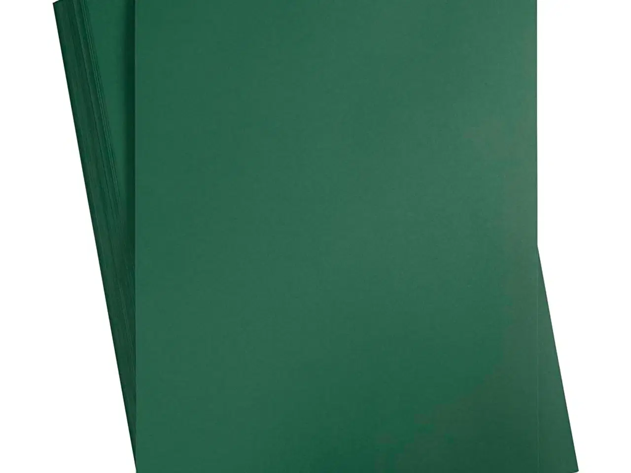 Billede 1 - Karton, A2, ark 420x594 mm, 180 g, mørk grøn, 100ark/ 1 pk.