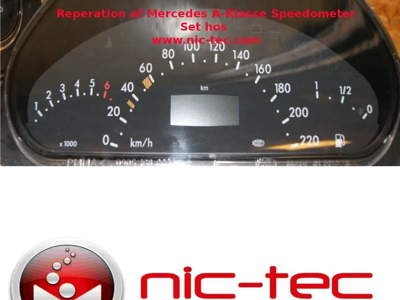 Billede 1 - Mercedes A-Class W168 W170 Speedometer / kombi instrument