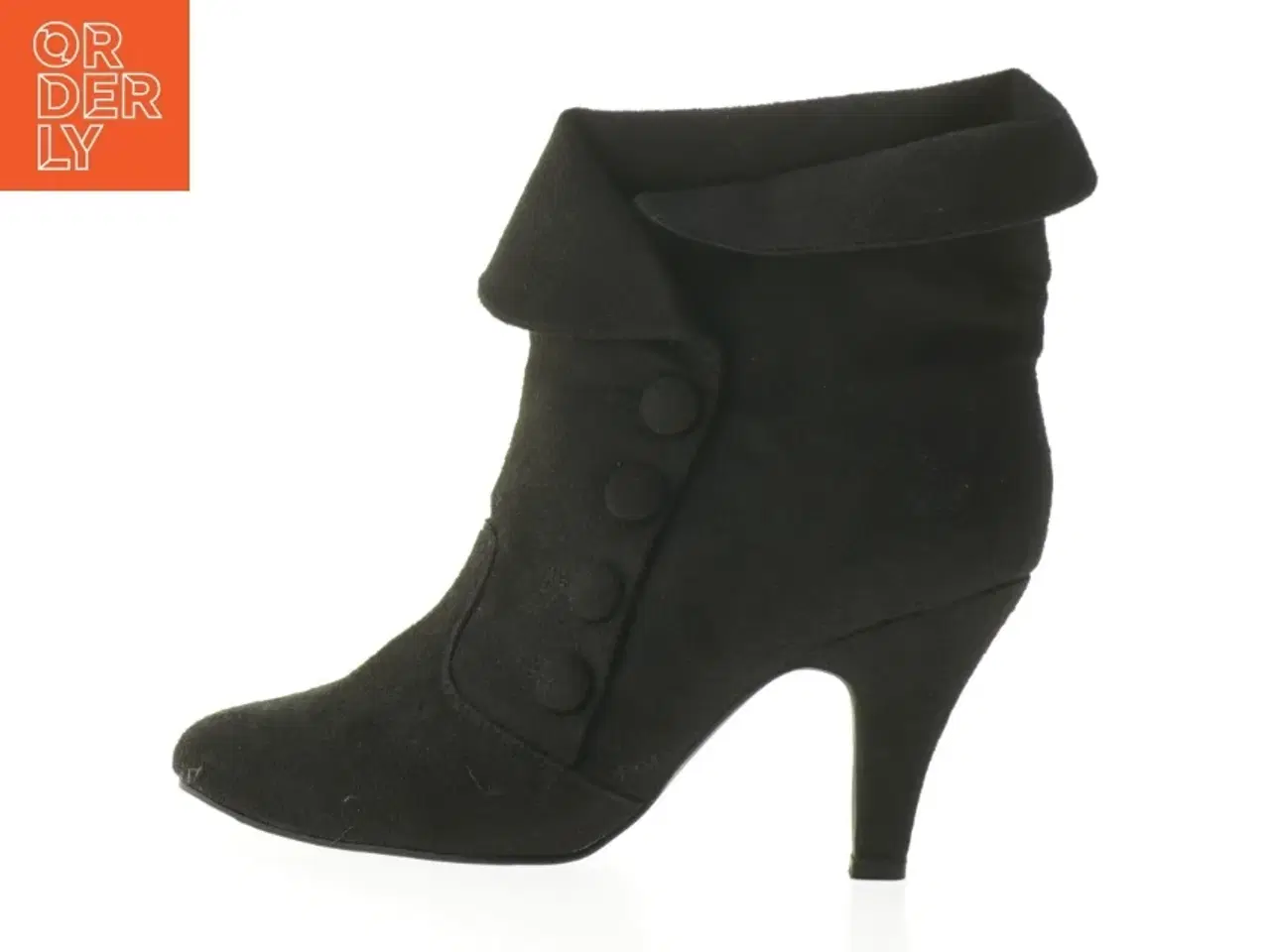 Billede 1 - Højhælede støvler (str. 38 )