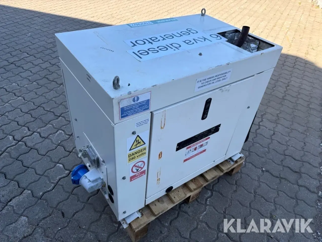 Billede 2 - Nød generator MGTP 6000 SS LA