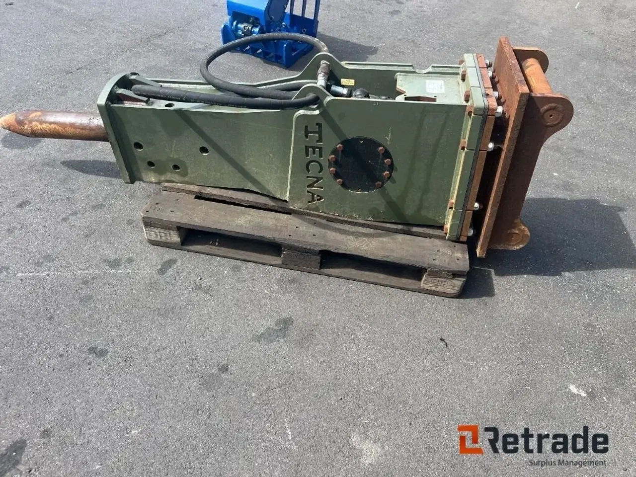 Billede 4 - - - - Knusnings- og sorteringsudstyr TECNA T800H Hammer for 14-16 Tons maskine