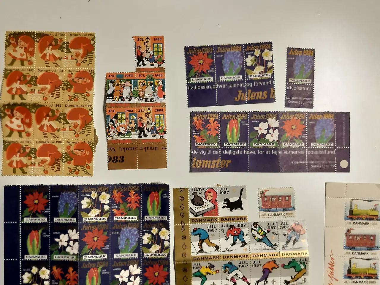 Billede 6 - julefrimærker 400 stk blandet
