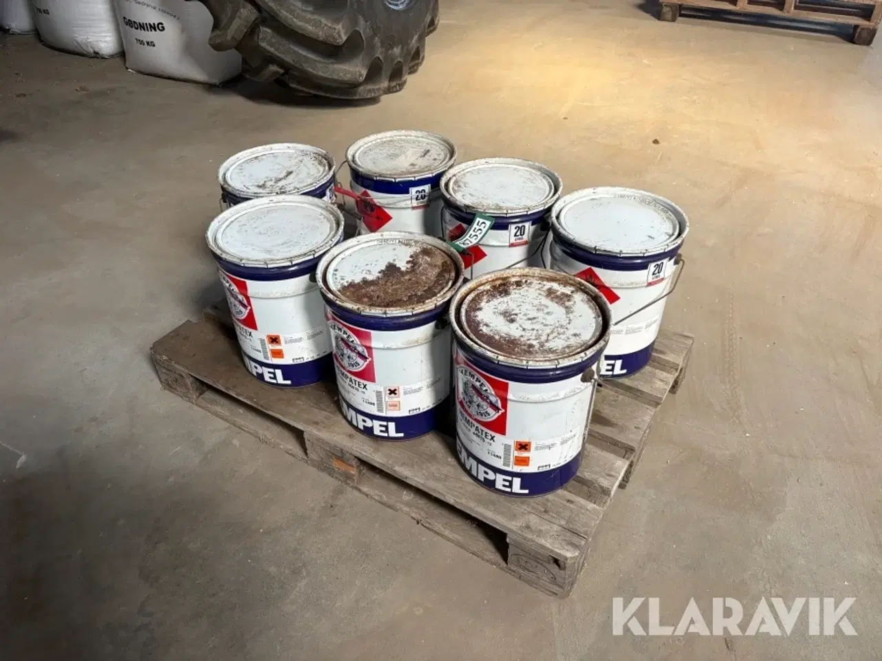 Billede 1 - Maling Hampatex Hempel 7 styks