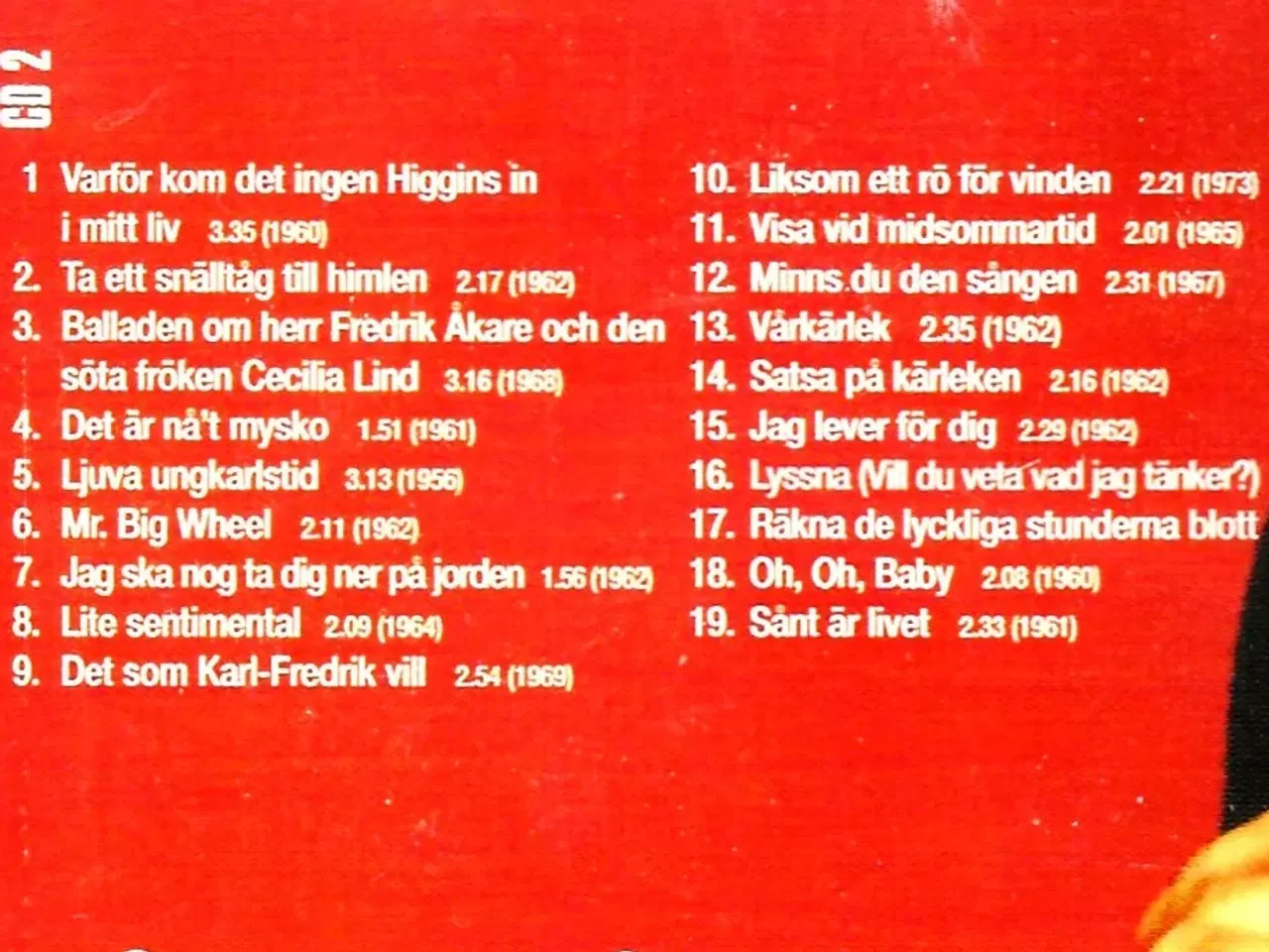 Billede 4 - Anita Lindblom - Mins du den sången  2 CD'er