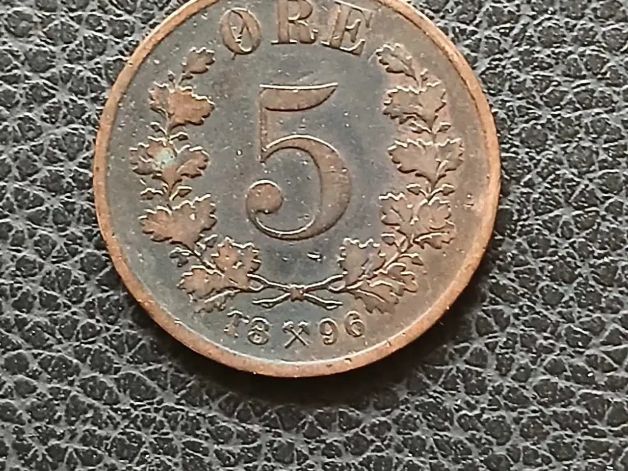 Billede 1 - Norsk 5 øre 1896