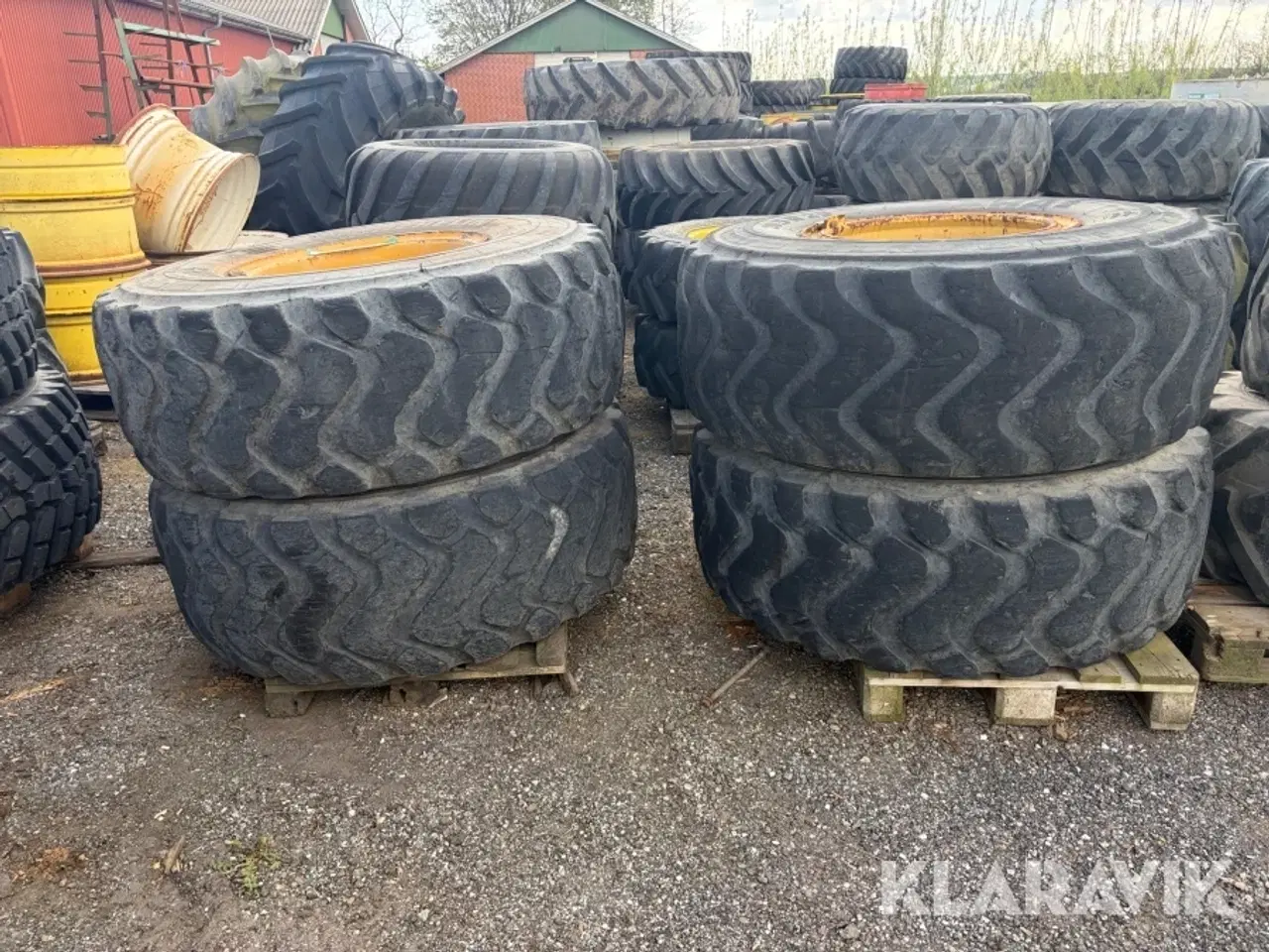 Billede 3 - Hjul Michelin 20.5R25 4 styk