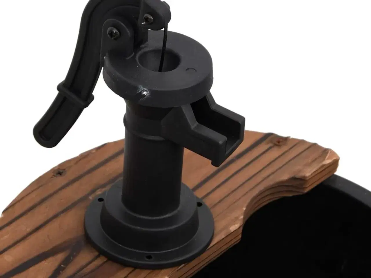 Billede 7 - Fontæne med pumpe 60x60x94 cm massivt fyrretræ