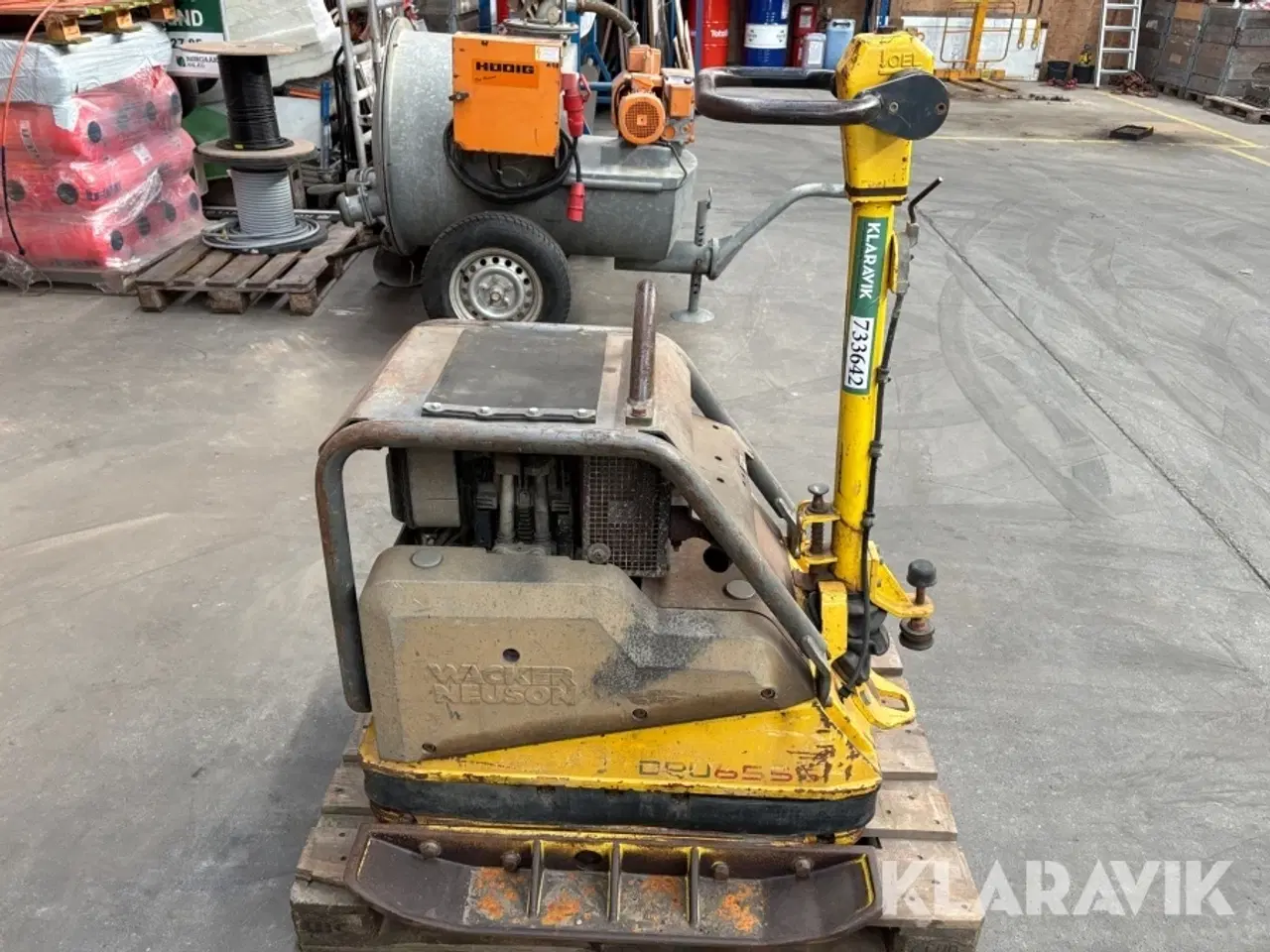 Billede 7 - Pladevibrator Wacker Neuson DPU 6555 - 9,6 kW - 481 kg.