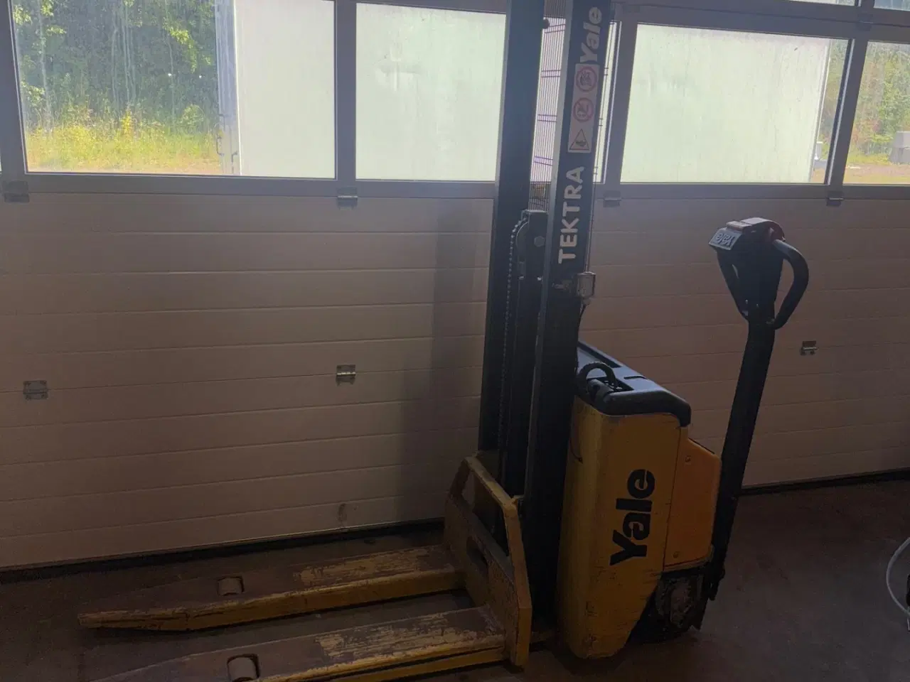 Billede 7 - Yale elekstrisk pallestabler med 1 meter stop.