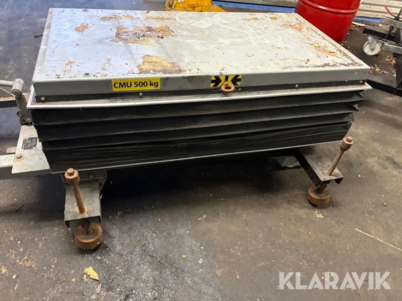 Billede 7 - Batteriløftebord GILLET GROUP - 500 kg