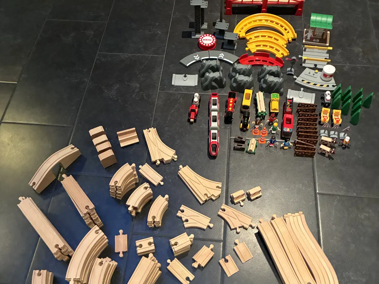 Billede 5 - Brio togbane med 106 skinner