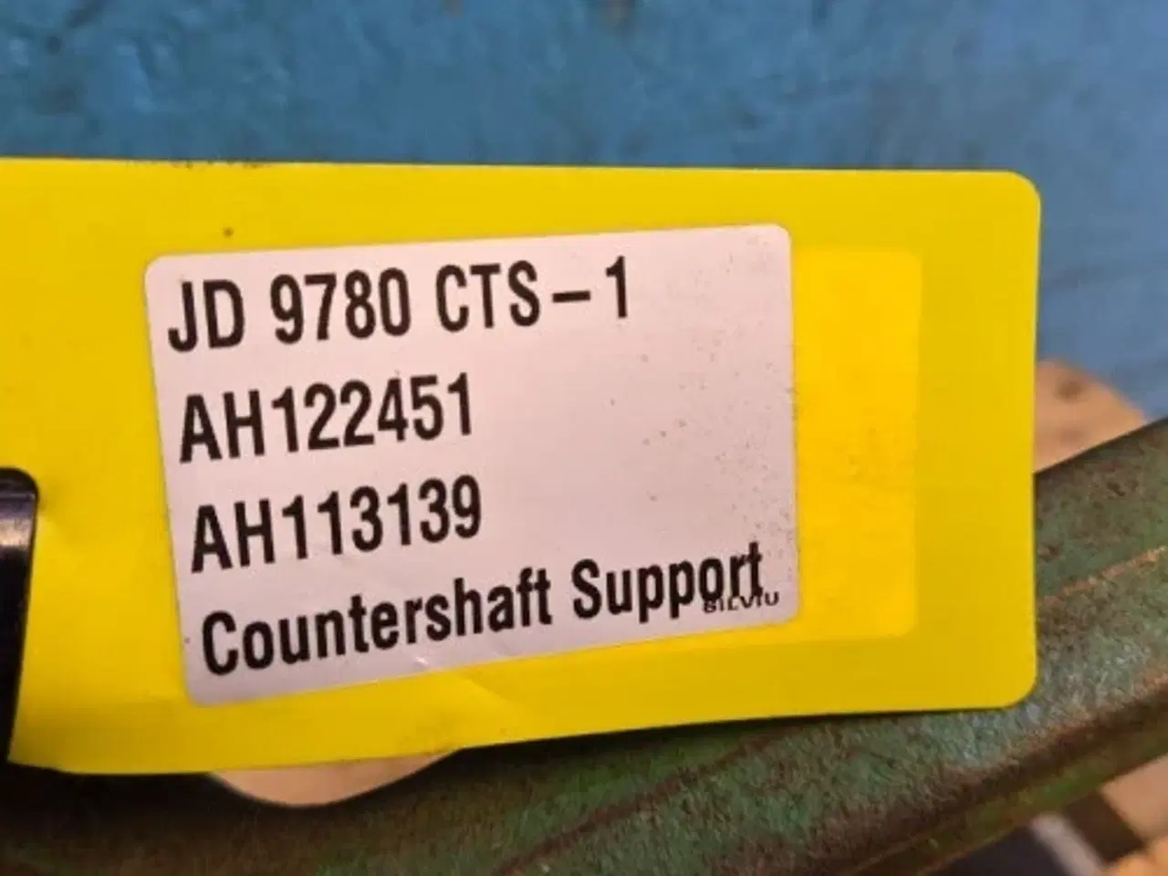 Billede 2 - John Deere 9780 Mellemakselstøtte AH122451