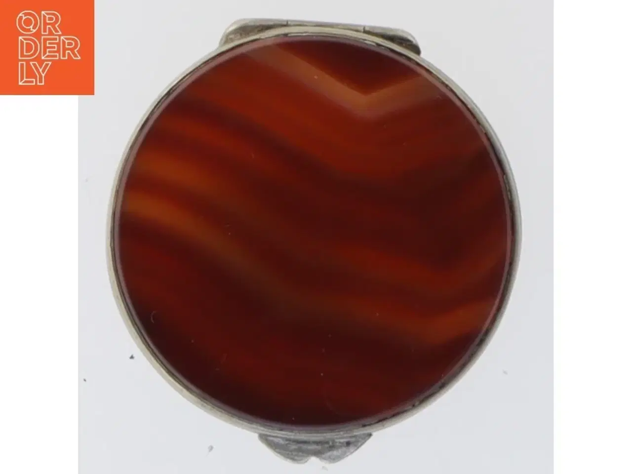 Billede 4 - Antik agat dåse (str. 4 cm)