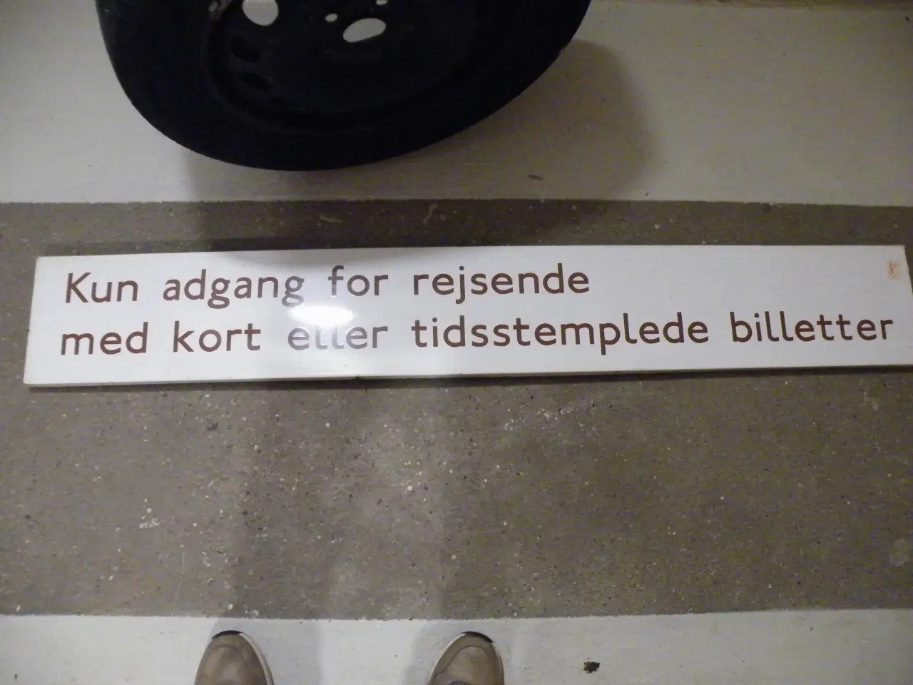 Billede 1 - emalieskilt ( dsb)