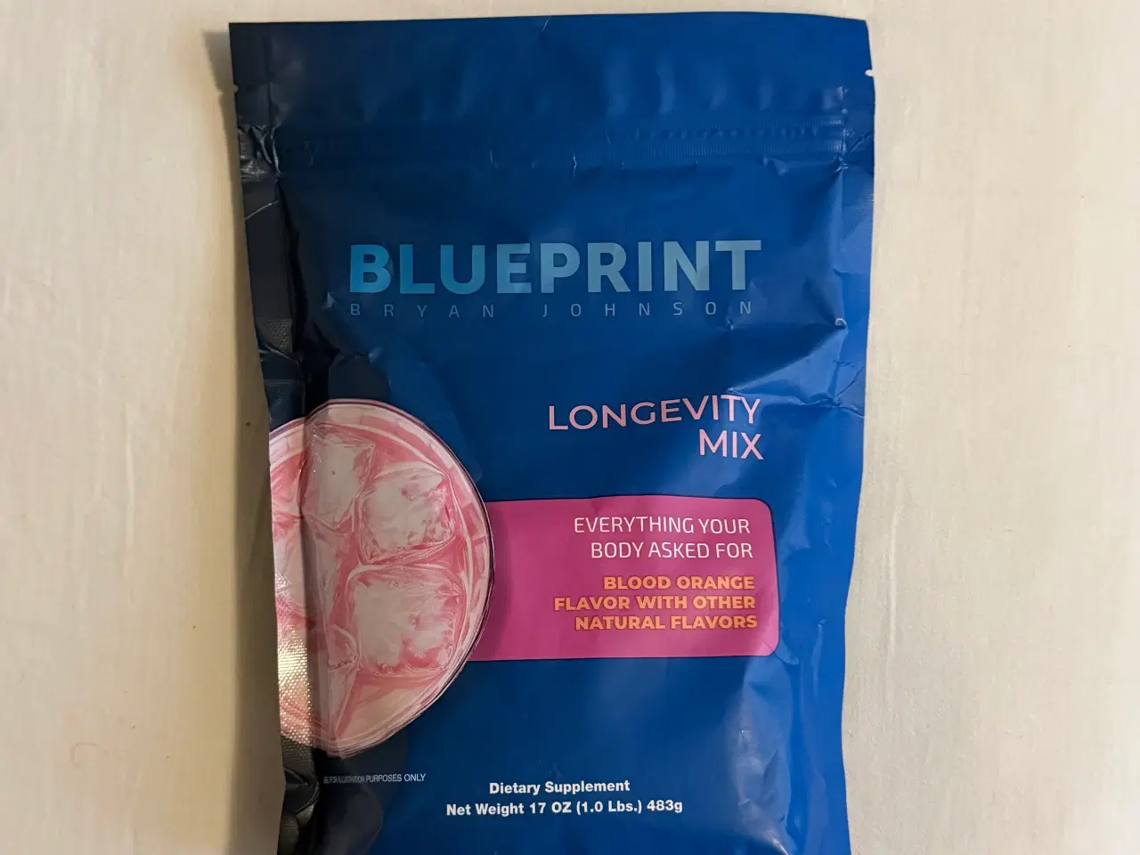 Billede 1 - Blueprint Longevity mix med blood orange smag 