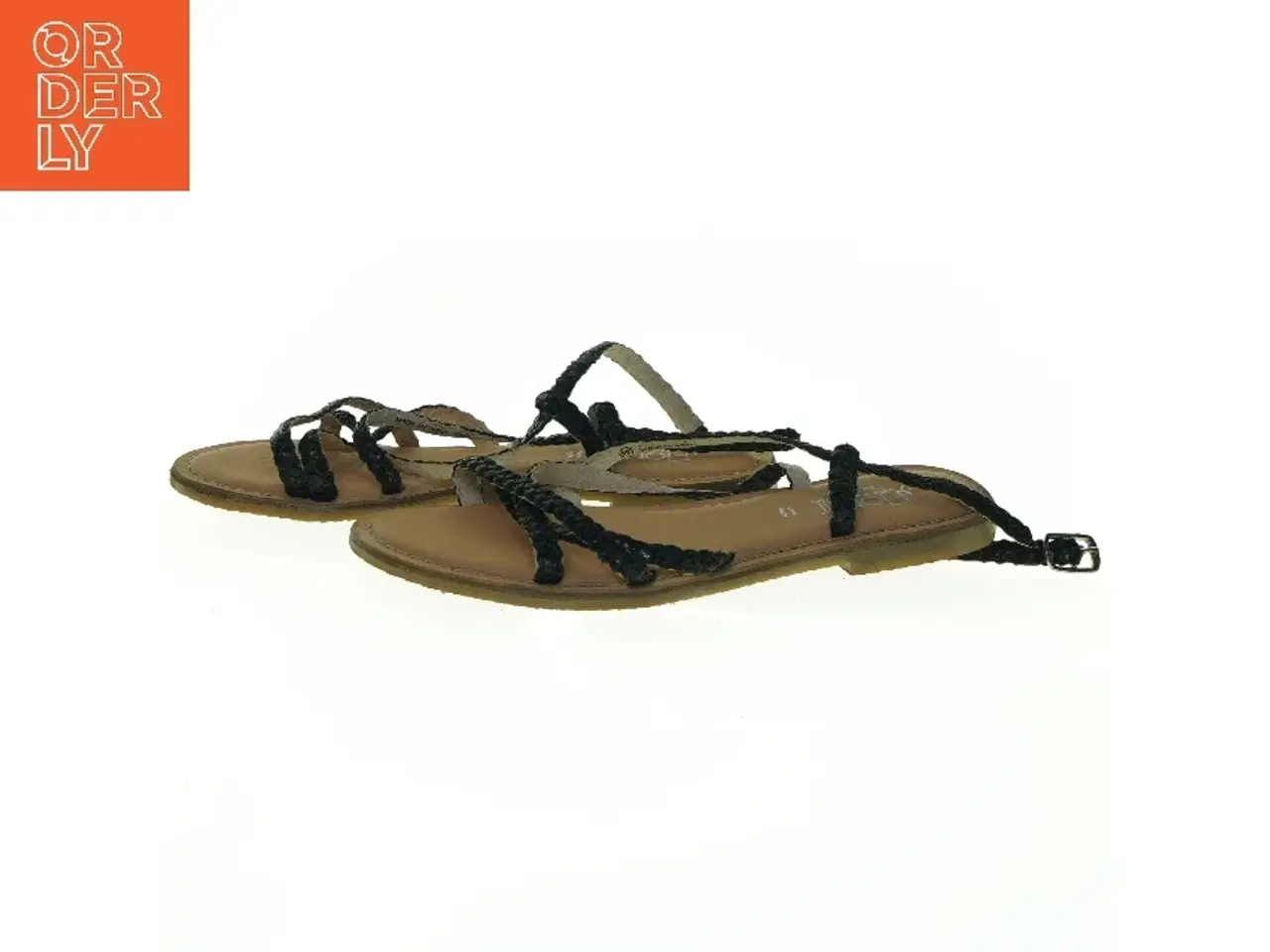 Billede 3 - Flettede sandaler fra Florali (str. 38 )