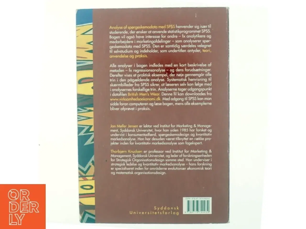 Billede 3 - Analyse af spørgeskemadata med SPSS : teori, anvendelse og praksis af Thorbjørn Knudsen (f. 1955-04-09) (Bog)