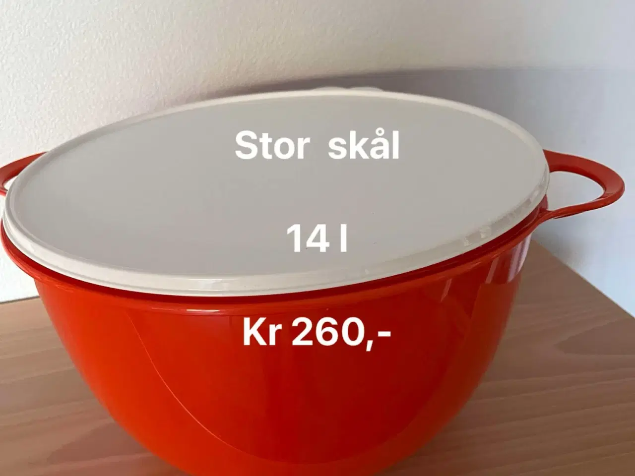 Billede 1 - Tupperware skål stor