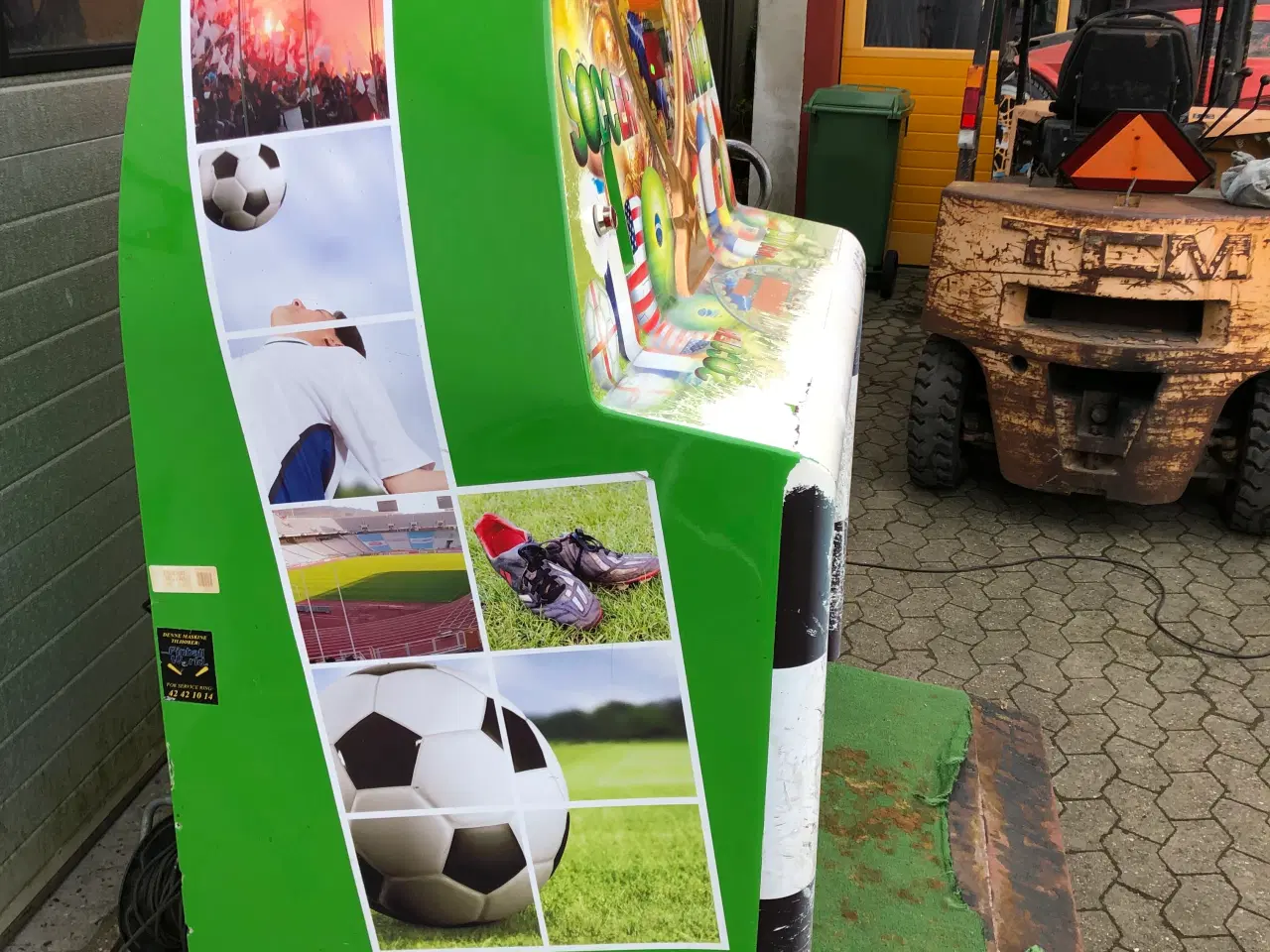 Billede 11 - Fodbold sparkemaskine fra spillearkade i Tivoli