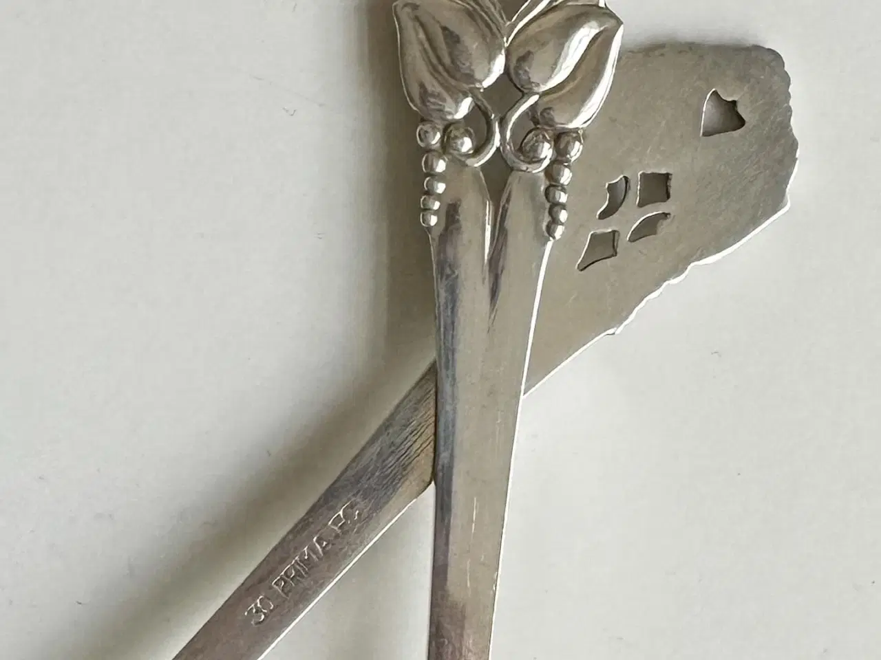 Billede 3 - Spiseskeer, pletsølv, Grethe, 2 stk