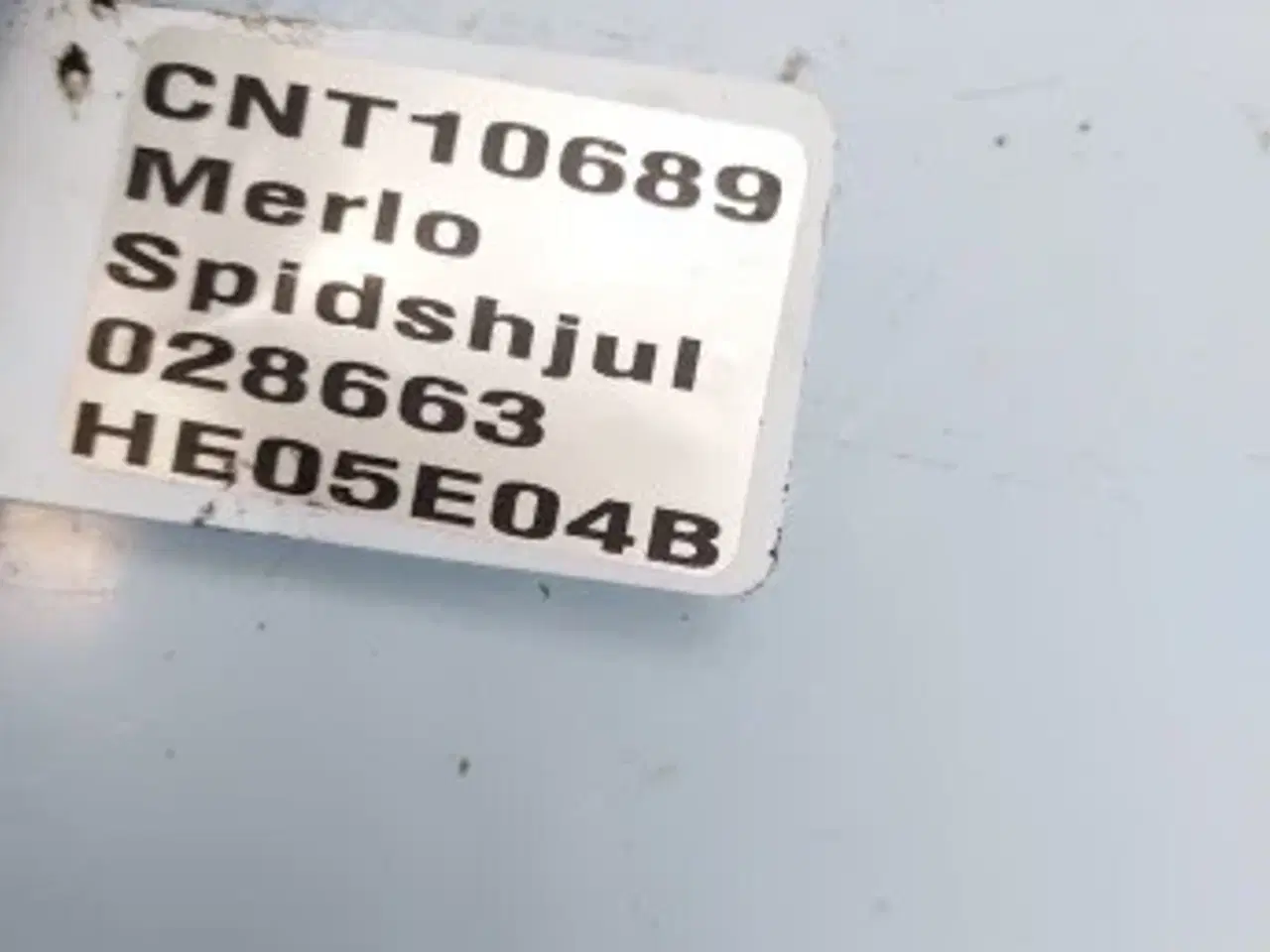 Billede 11 - Merlo P41.7 Spidshjul 028663