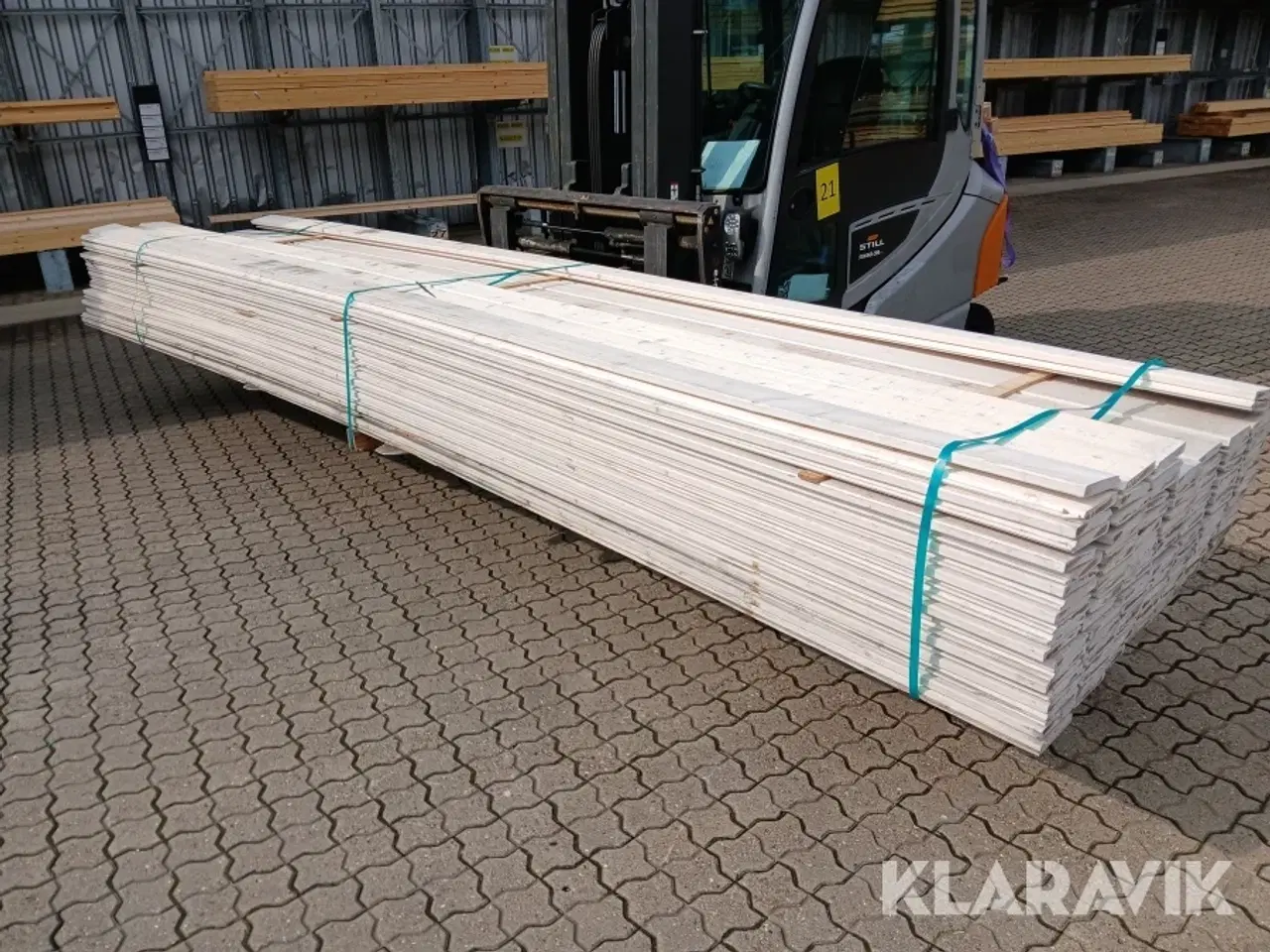 Billede 2 - Isowood understern 510 lbm Grundmalet hvid