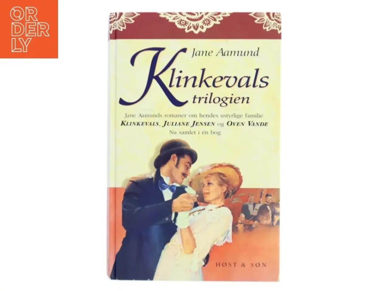 Billede 1 - Klinkevalstrilogien : Klinkevals, Juliane Jensen, Oven vande af Jane Aamund (Bog)