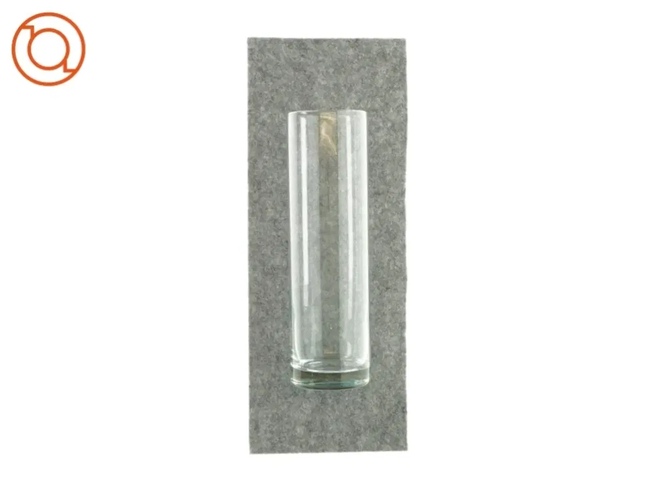 Billede 2 - Vase har Flora i klart glas