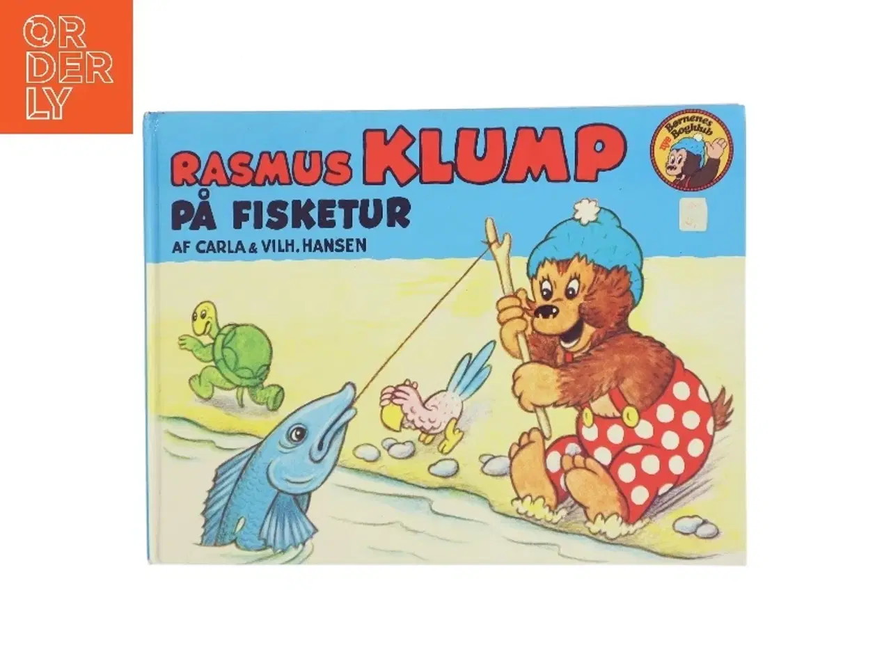 Billede 1 - Rasmus Klump på fisketur af Carla & Vilh. Hansen (Bog)