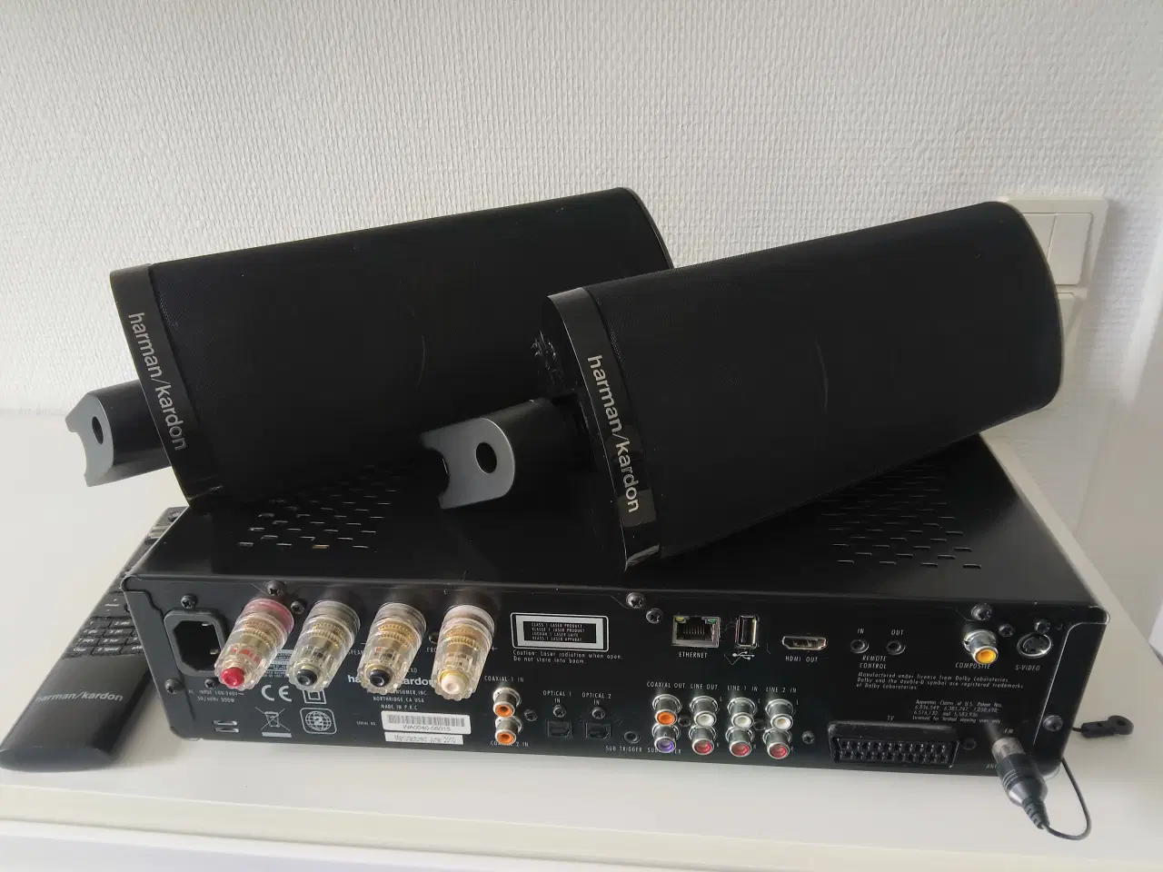 Billede 2 - Harmon Kardon reseiver, CD DVD afspiller,
