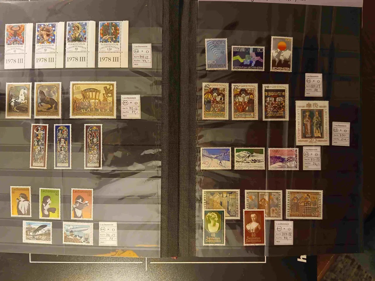 Billede 9 - Liechtenstein (40) Postfrisk ** samling fra 1956 t