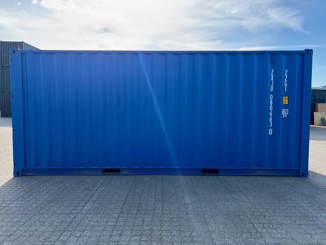 Billede 3 - TILBUD TILBUD 20 fods Container Ral: 5010