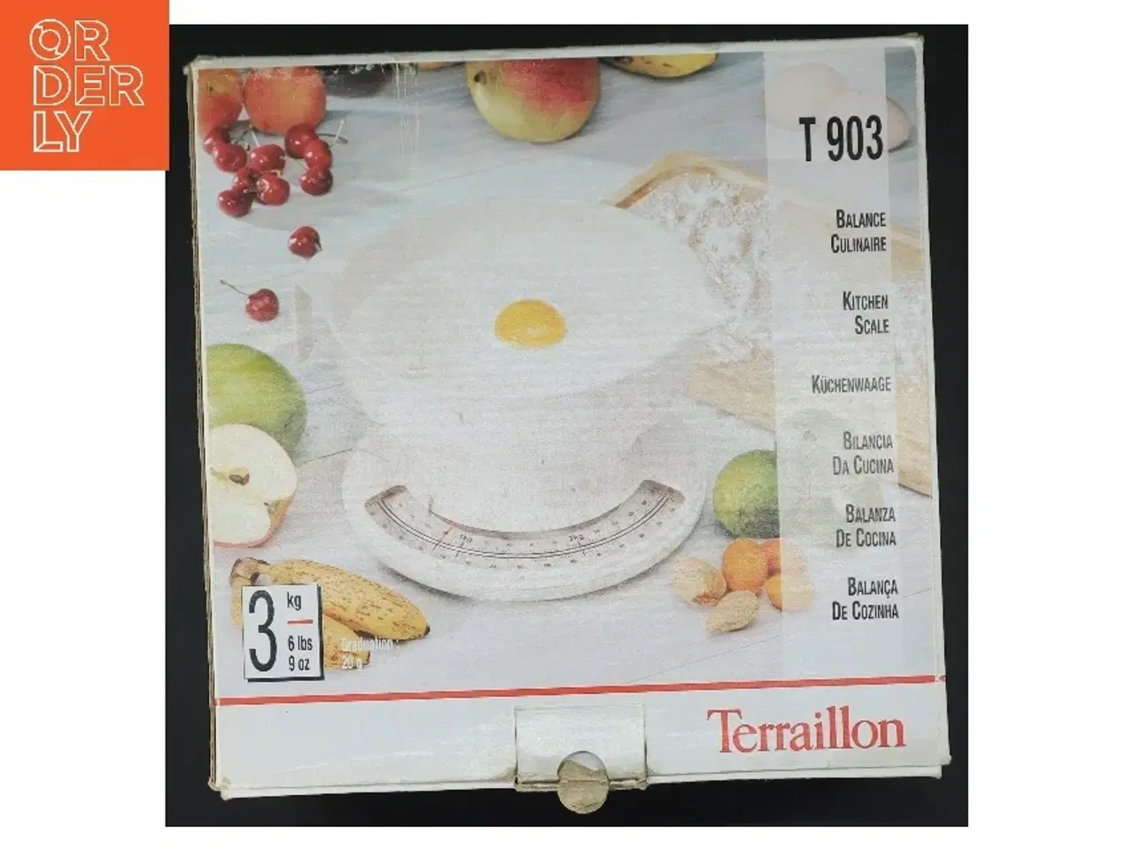 Billede 7 - Retro Terraillon køkkenvægt fra Terraillon (str. Ø 22 cm)