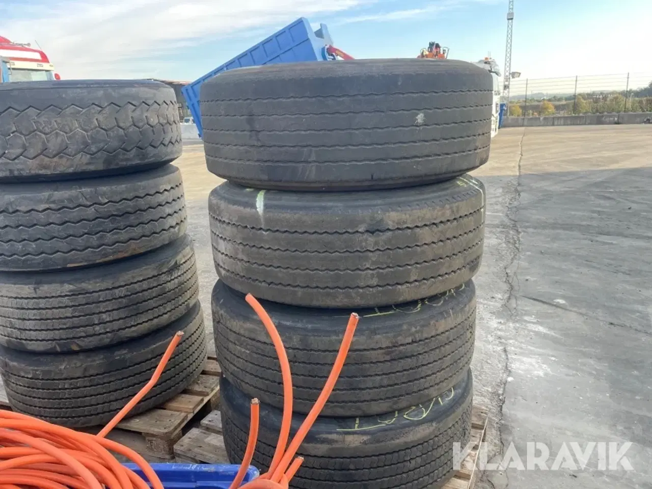 Billede 6 - Lastbilsdæk Michelin 385/65R22.5 4 styk